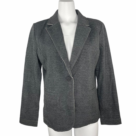 Tommy Hilfiger Jackets & Blazers - NWT Tommy Hilfiger Gray Cotton Blazer Jacket L